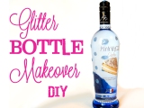 DIY Glitter Bottle Makeover